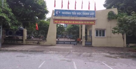 Thịnh Liệt - Tiểu học công lập quận Hoàng Mai - Hà Nội (Ảnh: Cốc Cốc)